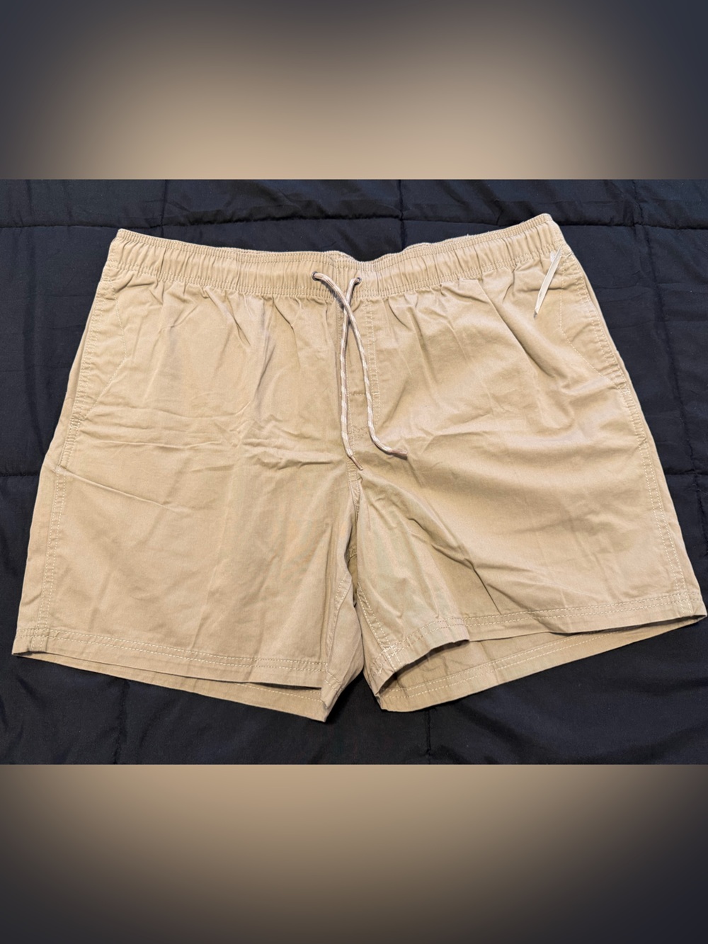 Amazon Essentials Men's Drawstring Athletic Shorts - Khaki